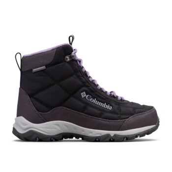 Columbia Firecamp, Botas Negros Morados Para Mujer | 745821-ASY